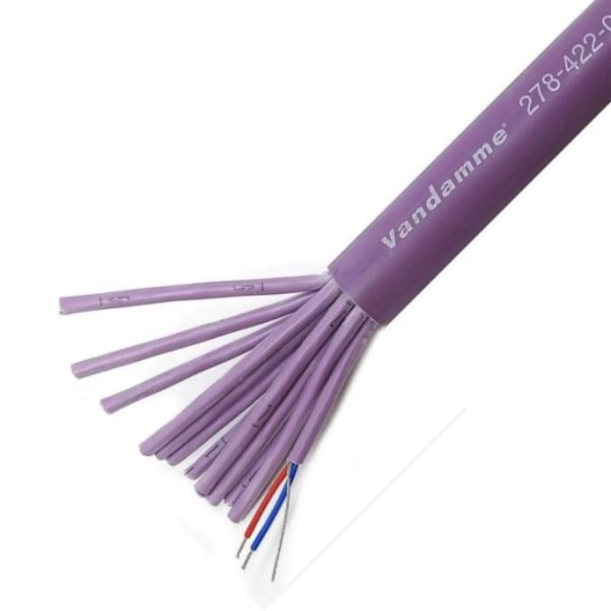 Van Damme Digi Grade Purple Series Digilog LSZH Ecoflex AES/EBU 12 Pair