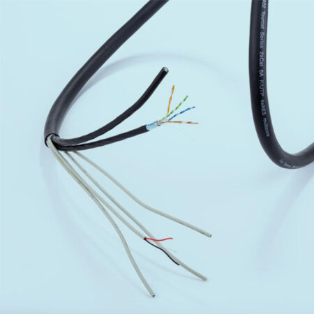 Van Damme TourCat 2 x Cat 6A solid F/UTP 4 x AES/EBU screened Multicore