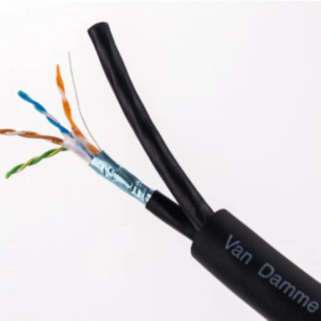 Van Damme TourCat 2 x Cat 6A solid F/UTP Multicore