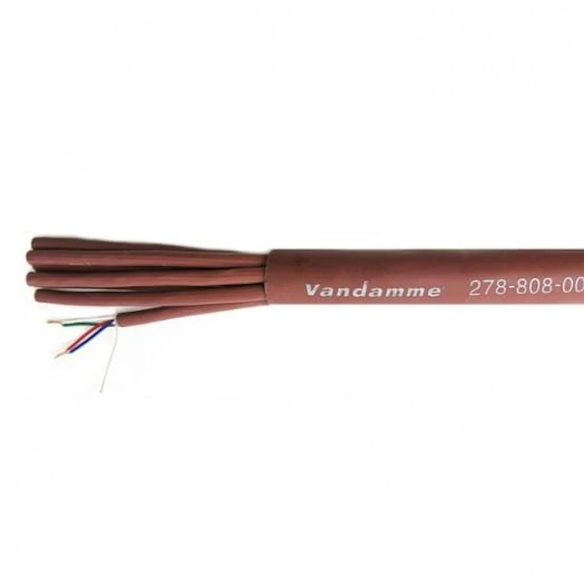 Van-Damme-Brown-Series-8-Pair-Starquad-Multicore Van Damme Brown Series 8 Pair Starquad Multicore